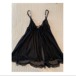 Victoria's Secret Babydoll Nightie Lace Lined